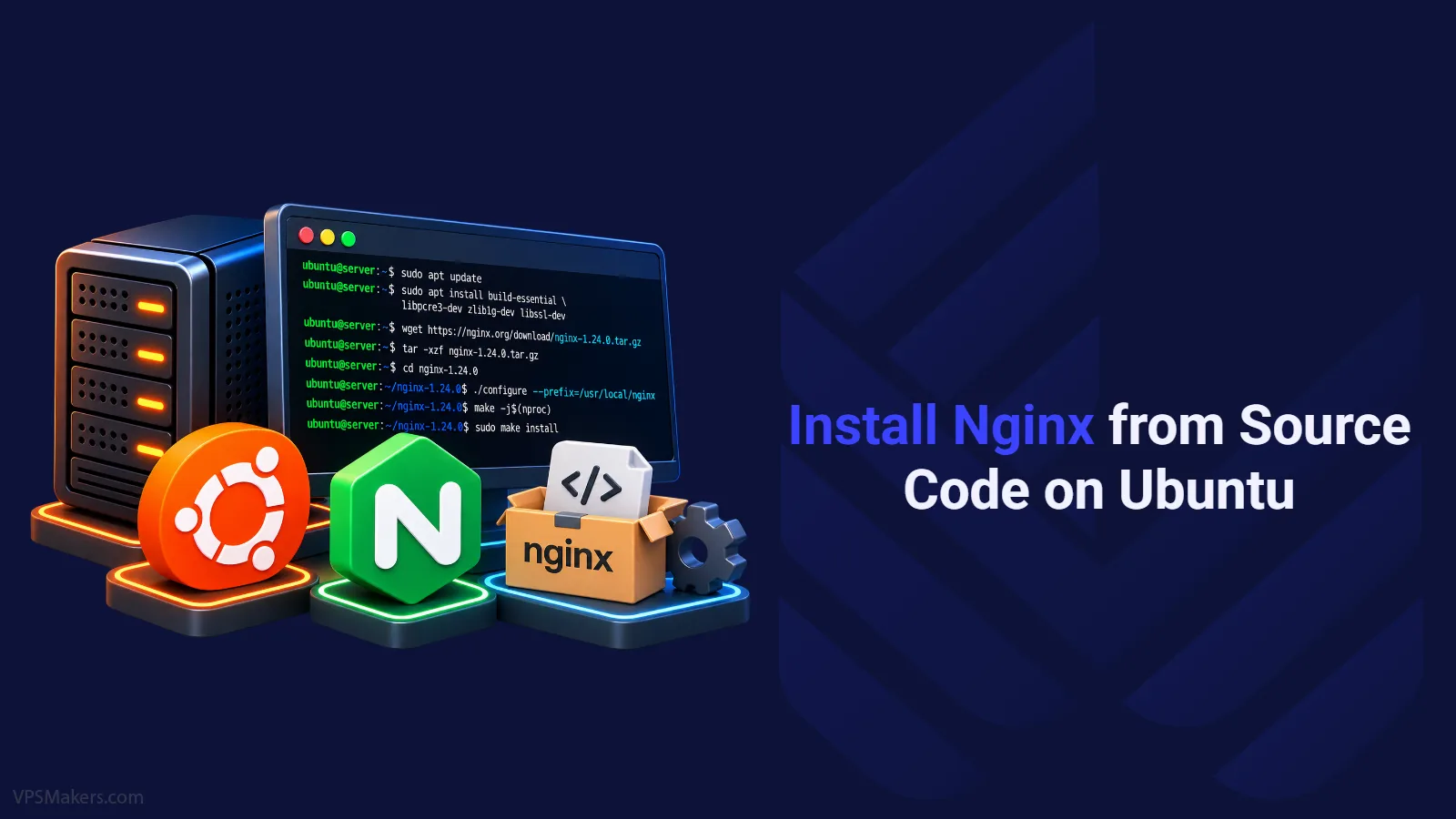 Install Nginx From Source Code on Ubuntu